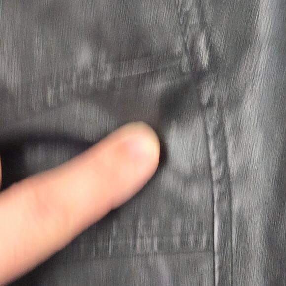 Guess Embroidered Faux Leather Jacket Womens Large Snake Skull Grunge Punk Rock - Picture 9 of 14